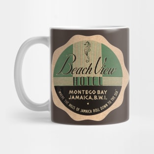 Beach View Jamaica Mug